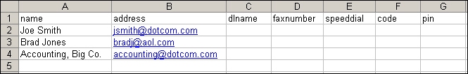 Export-Beispieldatei